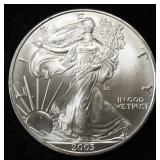 2003 AMERICAN SILVER EAGLE