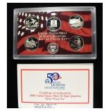 2008 SILVER QUARTER PROOF SET