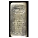ITALPREZIOSI 10 OZ .999 SILVER BAR