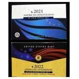 2021 & 22 $1 INNOVATION REVERSE PROOF SETS