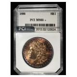 1896 MORGAN DOLLAR PCI GEM BU
