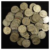 (50) WAR NICKELS