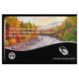 2013 SILVER QUARTER PROOF SET