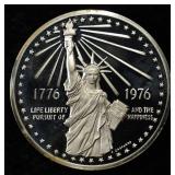 1976 AMERICAN REVOLUTION APPROX 1 OZ 92.5% SILVER