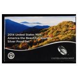 2014 SILVER QUARTER PROOF SET