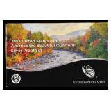2013 SILVER QUARTER PROOF SET