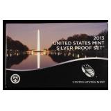 2013 US SILVER PROOF SET