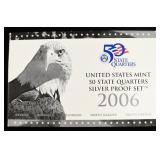 2006 SILVER QUARTER PROOF SET