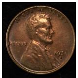 1931-S WHEAT CENT NICE ORIG UNC