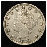 1883 'V' NICKEL