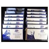 (14 ) QUARTERS PROOF SETS