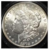 1878-S MORGAN DOLLAR CH BU