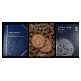(3) INDIAN HEAD CENT COLLECTIONS