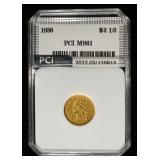 1836 $2.50 LIBERTY GOLD PCI BU