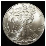 2003 AMERICAN SILVER EAGLE