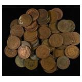 (50) INDIAN CENTS