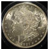 1921-D MORGAN DOLLAR BU