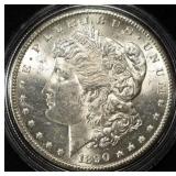 1890-S MORGAN DOLLAR BU