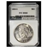 1923-S PEACE DOLLAR PCI GEM BU