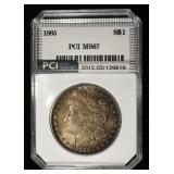 1885 MORGAN DOLLAR PCI SUPERB GEM BU