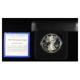 2000 AMERICAN SILVER EAGLE PROOF