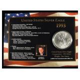 1993 AMERICAN SILVER EAGLE