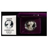 1990-S AMERICAN SILVER EAGLE PROOF