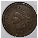 1908-S INDIAN CENT XF