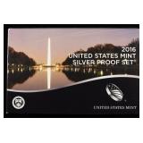 2016 US SILVER PROOF SET