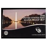 2018 US SILVER PROOF SET