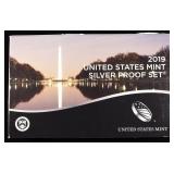 2019 US SILVER PROOF SET