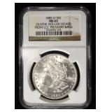 1885-O MORGAN DOLLAR NGC MS-63 OLATHE HOARD