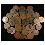 (50) INDIAN CENTS