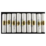 (9) JEFFERSON NICKEL ROLLS