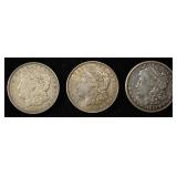 1921-P,D&S MORGAN DOLLAR