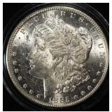 1885-S MORGAN DOLLAR CH BU