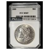 1903 MORGAN DOLLAR PCI SUPERB GEM BU