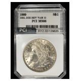 1900 DD REV VAM11 MORGAN DOLLAR PCI SUPERB GEM BU