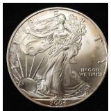 2004 AMERICAN SILVER EAGLE