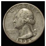 1932-S WASHINGTON QUARTER