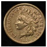 1860 INDIAN CENT AU