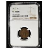 1872 INDIAN CENT NGC VF30BN