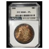 1885 MORGAN DOLLAR PCI SUPERB GEM BU PL