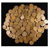 200 'S' MINT WHEAT CENTS