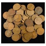 (50) 1920'S WHEAT CENTS