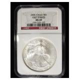 2006 AMERICAN SILVER EAGLE NGC MS69