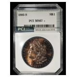 1882-S MORGAN DOLLAR PCI SUPERB GEM BU
