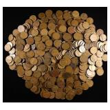 (500) WHEAT CENTS: MIXED DATES