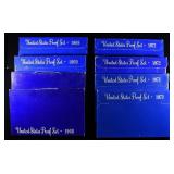 8 UNITED STATES PROOF SETS