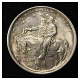 1925 STONE MOUNTAIN COMMEM HALF CH/GEM BU